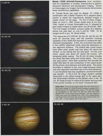 Meade 1996/97 catalog LX200 planetary capabilities